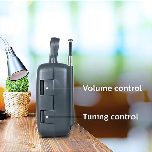 Philips Radio DL167/94 with MW/SW/FM Bands, 2xR20 (UM1),External 3V DC (Optional)(OPEN BOX) Philips Radio DL167/94 with MW/SW/FM Bands, 2xR20 (UM1),External 3V DC (Optional)(OPEN BOX)